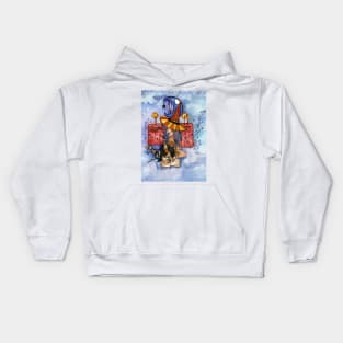 Casting A Spell Kids Hoodie